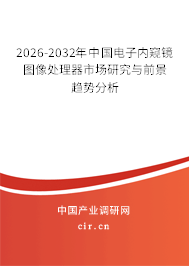2026-2032年中國電子內(nèi)窺鏡圖像處理器市場研究與前景趨勢分析