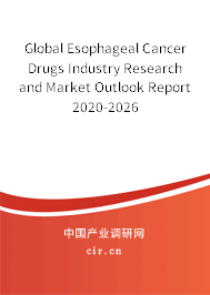 Global Esophageal Cancer Drugs Industry Research and Market Outlook Report 2020-2026