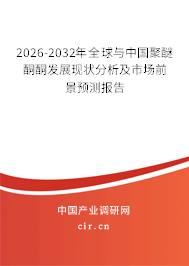 2026-2032年全球與中國(guó)聚醚酮酮發(fā)展現(xiàn)狀分析及市場(chǎng)前景預(yù)測(cè)報(bào)告