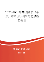 2025-2031年中國蘭炭（半焦）市場現(xiàn)狀調(diào)研與前景趨勢(shì)報(bào)告