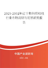 2025-2031年遼寧數(shù)碼照相機(jī)行業(yè)市場(chǎng)調(diào)研與前景趨勢(shì)報(bào)告