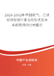 2026-2032年中國氧氣、乙炔聯(lián)體膠管行業(yè)當(dāng)前現(xiàn)狀及未來趨勢預(yù)測分析報告