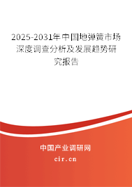 2025-2031年中國(guó)地彈簧市場(chǎng)深度調(diào)查分析及發(fā)展趨勢(shì)研究報(bào)告 2025-2031年中國(guó)地彈簧市場(chǎng)深度調(diào)查分析及發(fā)展趨勢(shì)研究報(bào)告
