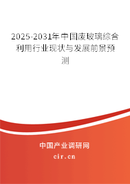 2025-2031年中國廢玻璃綜合利用行業(yè)現(xiàn)狀與發(fā)展前景預測 2025-2031年中國廢玻璃綜合利用行業(yè)現(xiàn)狀與發(fā)展前景預測
