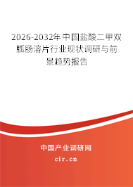 2025-2031年中國(guó)鹽酸二甲雙胍腸溶片行業(yè)現(xiàn)狀調(diào)研與前景趨勢(shì)報(bào)告 2025-2031年中國(guó)鹽酸二甲雙胍腸溶片行業(yè)現(xiàn)狀調(diào)研與前景趨勢(shì)報(bào)告