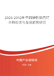 2026-2032年中國彈性髓內(nèi)釘市場現(xiàn)狀與發(fā)展趨勢研究