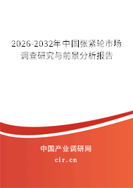 2026-2032年中國張緊輪市場調(diào)查研究與前景分析報(bào)告