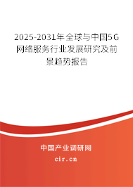 2025-2031年全球與中國5G網(wǎng)絡(luò)服務(wù)行業(yè)發(fā)展研究及前景趨勢報告