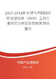 2025-2031年全球與中國目標(biāo)和關(guān)鍵結(jié)果（OKR）工具行業(yè)研究分析及前景趨勢預(yù)測報(bào)告