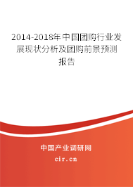 2014-2018年中國(guó)團(tuán)購(gòu)行業(yè)發(fā)展現(xiàn)狀分析及團(tuán)購(gòu)前景預(yù)測(cè)報(bào)告