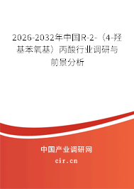 2026-2032年中國R-2-（4-羥基苯氧基）丙酸行業(yè)調(diào)研與前景分析