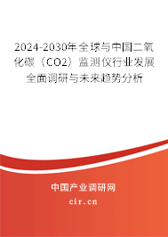 2024-2030年全球與中國二氧化碳（CO2）監(jiān)測儀行業(yè)發(fā)展全面調(diào)研與未來趨勢分析