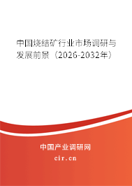 中國燒結(jié)礦行業(yè)市場調(diào)研與發(fā)展前景（2026-2032年）