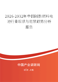 2026-2032年中國堿性燃料電池行業(yè)現(xiàn)狀與前景趨勢分析報告