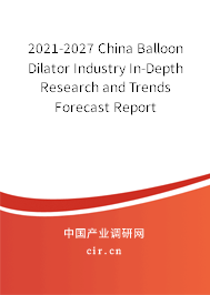 2021-2027 China Balloon Dilator Industry In-Depth Research and Trends Forecast Report
