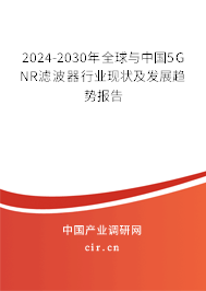 2024-2030年全球與中國(guó)5G NR濾波器行業(yè)現(xiàn)狀及發(fā)展趨勢(shì)報(bào)告 2024-2030年全球與中國(guó)5G NR濾波器行業(yè)現(xiàn)狀及發(fā)展趨勢(shì)報(bào)告