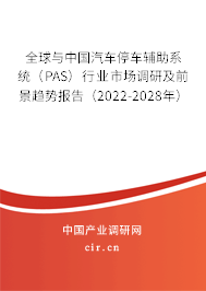 全球與中國汽車停車輔助系統(tǒng)（PAS）行業(yè)市場調(diào)研及前景趨勢(shì)報(bào)告（2022-2028年）