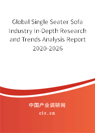 Global Single Seater Sofa Industry In-Depth Research and Trends Analysis Report 2020-2026