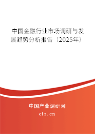 中國(guó)金融行業(yè)市場(chǎng)調(diào)研與發(fā)展趨勢(shì)分析報(bào)告（2025年）