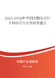2024-2030年中國(guó)血糖采血針市場(chǎng)研究與前景趨勢(shì)報(bào)告